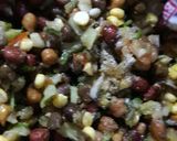 A picture of step 13 of Chana Salsa Chaat.