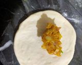A picture of step 2 of Amritsari Kulcha.