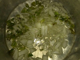 Ñoquis de papa con salsa de pollo