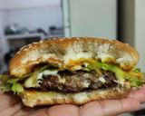 Foto langkah ke 5 dari resep Beef patty burger.