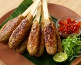 Foto langkah ke 7 dari resep Sate Lilit Ayam Manis.