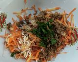 Foto langkah ke 1 dari resep Bakwan sayur + ati (MPASI 20 bln).