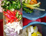 Foto langkah ke 1 dari resep Cecek kecap mix sayuran.