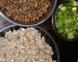 Ketupat sayur kacang tunggak campur sumsum kambing pedas langkah memasak 1 foto