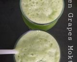 A picture of step 5 of GGM(green_grapes_moktail).