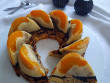 Gugelhupf mit Pfirsiche