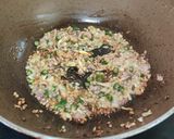 A picture of step 2 of Aloo Matar.
