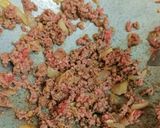 Foto langkah ke 3 dari resep Tumis buncis daging sapi cincang.