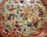 Foto del paso 9 de la receta: Quiche de aceituna en base de pizza