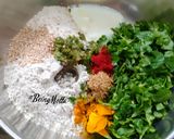 A picture of step 2 of Bajra Methi-Palak Thepla.