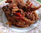 Foto langkah ke 6 dari resep Ceker pedas manis.