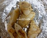 A picture of step 3 of Stuffed Idli.