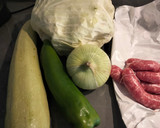 Foto del paso 1 de la receta: Noodles con albóndigas recuperadas y col