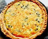 Foto del paso 7 de la receta: Quiche de acelgas con bacalao
