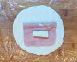 Foto del paso 3 de la receta: Empanadas de harina de maíz rellenas de jamón y queso
