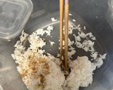 A picture of step 2 of Baked crunchy rice.