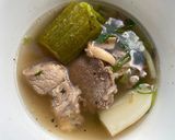 Hình bước làm 1 của món Canh dưa heo hầm mực 🦑