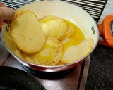 केसरिया मालपुआ (kesariya malpua recipe in Hindi) रेसिपी चरण 5 फोटो