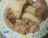 A picture of step 4 of Cocido Madrileño (No Pressure Cooker).