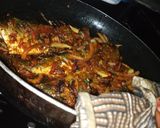 A picture of step 8 of Spicy grilled mackerel fish.