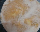 A picture of step 4 of Puran Poli.