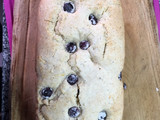 Budín de manzana y arándanos sin gluten