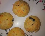 A picture of step 3 of Steamed Rice flour tikki.