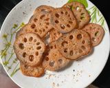 香煎蓮藕片的食譜步驟4照片