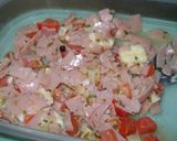 Foto del paso 2 de la receta: Florcitas de jamón, queso y tomate
