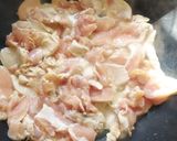 Foto del paso 1 de la receta: Pollo con cebollín y pimentón, con tortilla de acelga y lentejas