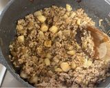 A picture of step 3 of Meatball Mochi.