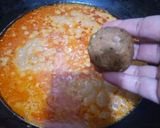 A picture of step 12 of Koftey ka salan.