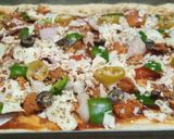 A picture of step 3 of Spicy jalapenos pizza.