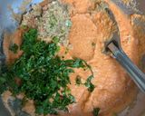 A picture of step 1 of High Protein Masala Wrap / Crepe.