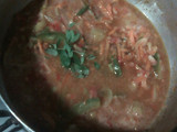 Espaguetis con vegetales