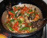 Foto langkah ke 2 dari resep Tahu Santan Cabe Hijau Keriting.
