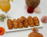 A picture of step 5 of Sausage rolls.