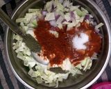 क्रीम सलाद (Cream Salad recipe in Hindi) रेसिपी चरण 3 फोटो