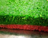 A picture of step 6 of Coconut burfi.