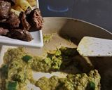Foto langkah ke 4 dari resep Ati Kentang Sambal Ijo.