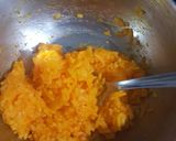 A picture of step 2 of Scary rice carrot balls.