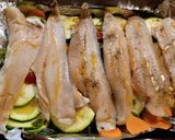 Foto del paso 4 de la receta: Merluza con verduras al papillote