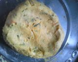 A picture of step 1 of Tricolour Thalipeeth.