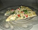 Foto langkah ke 2 dari resep Telur dadar fusilli bayam non msg fav. batitaku.