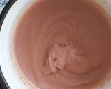 Habos meggyes krém tortába, sütibe recept fázis 5 fotója