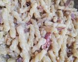 Foto del passaggio 3 della ricetta 417 * Fusilli con noci, speck e ricotta 🥜🥓🧀