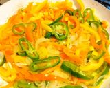 Lecsós, mustáros, fokhagymás csirkemell gluténmentesen recept fázis 2 fotója