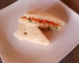 A picture of step 3 of Chicken sandwich.