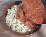 Foto del paso 8 de la receta: Pasta con atún, huevo y tomate