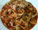 Foto del paso 25 de la receta Copos de pastas con melva canutera cocida y parmesano